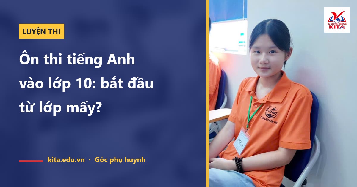 Ôn thi tiếng Anh vào lớp 10